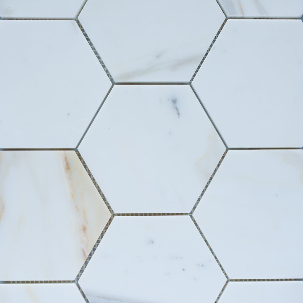 CALACATTA GOLD / HEXAGON 144MM