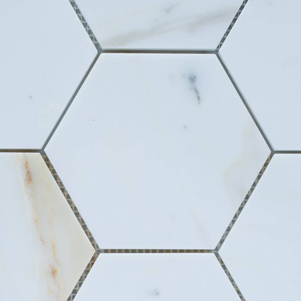 CALACATTA GOLD / HEXAGON 144MM