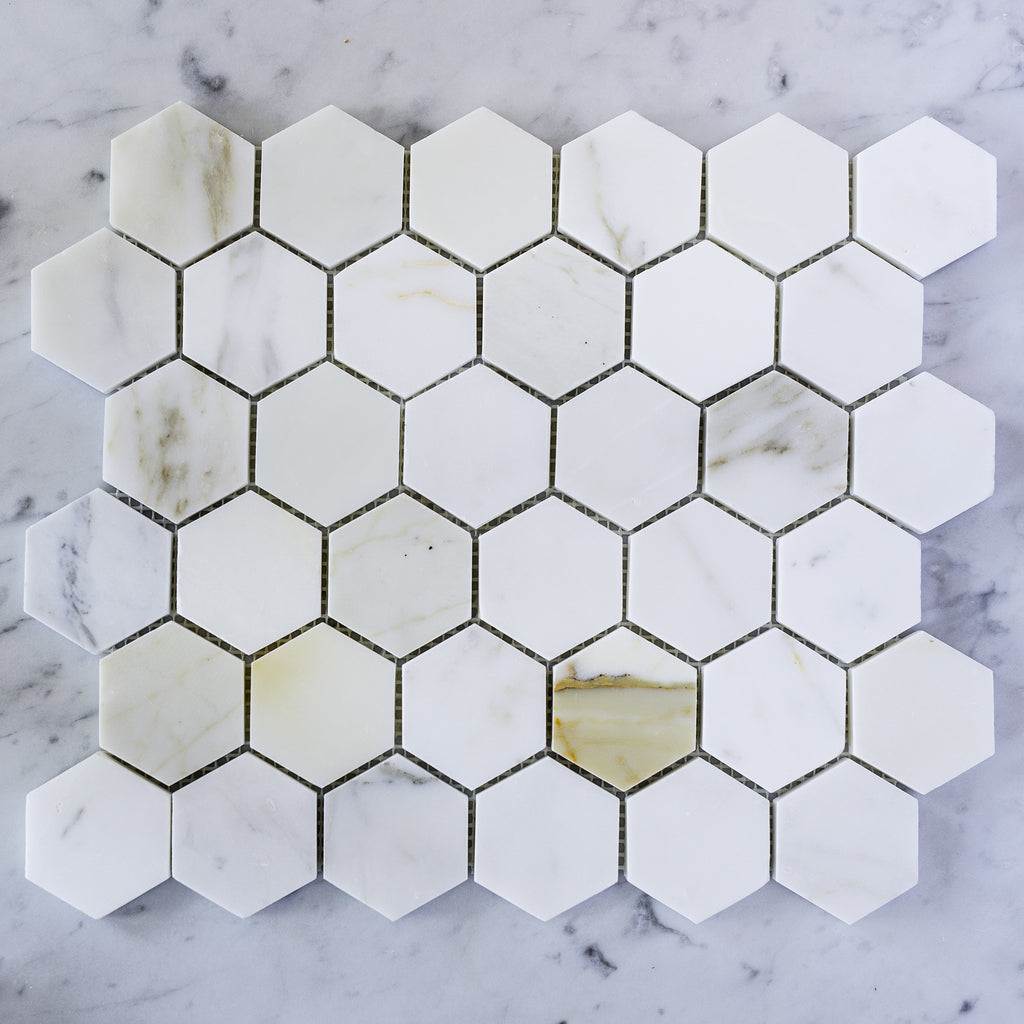 CALACATTA GOLD / HEXAGON 50MM