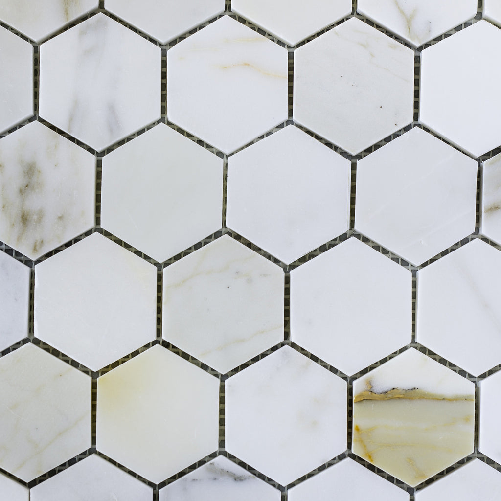 CALACATTA GOLD / HEXAGON 50MM