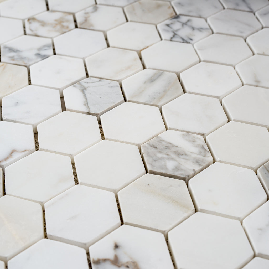 CALACATTA GOLD / HEXAGON 50MM