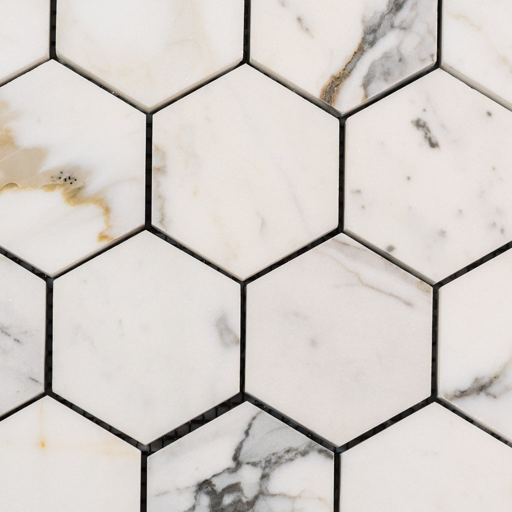CALACATTA GOLD / HEXAGON 80MM