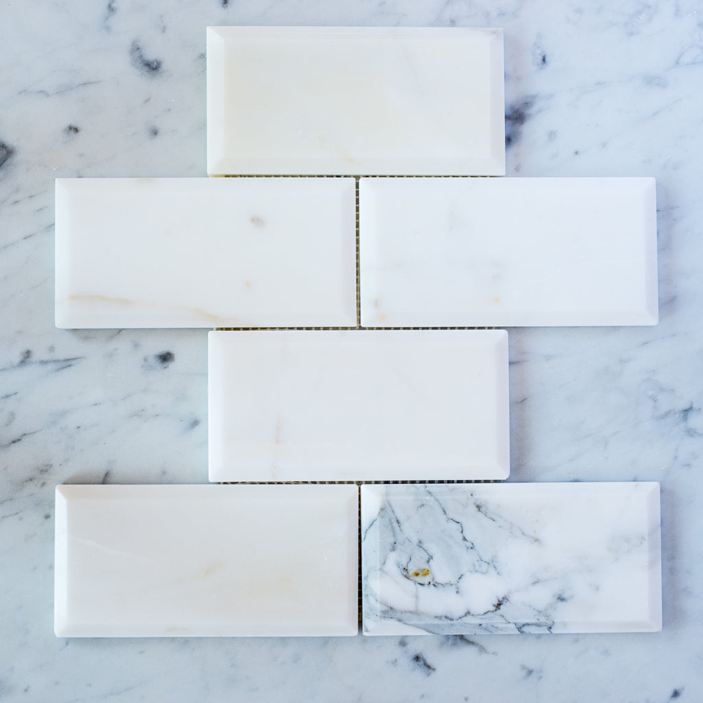 CALACATTA GOLD / SUBWAY BEVELLED