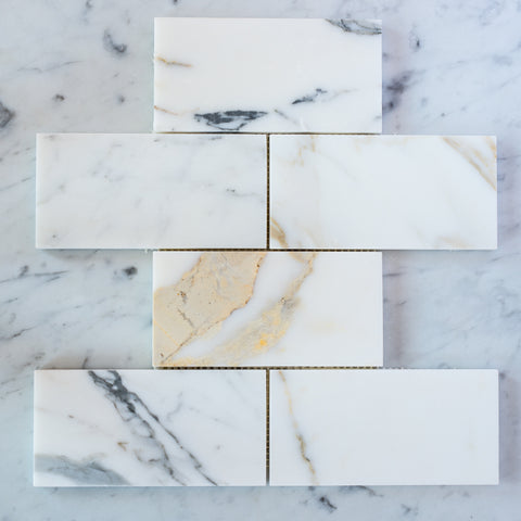 CALACATTA GOLD / SUBWAY