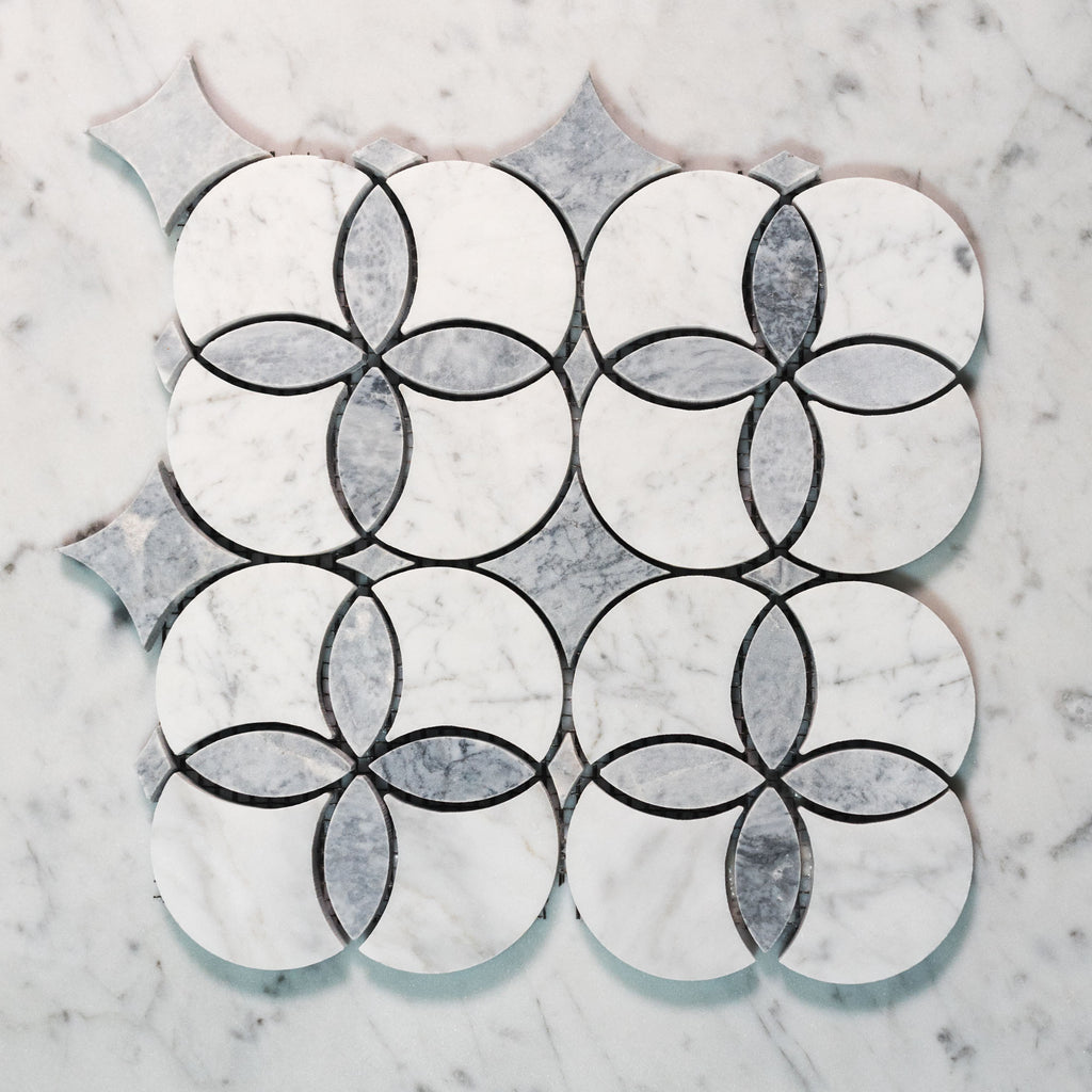 CARRARA + GRIGIO / ANEMONE FLOWER