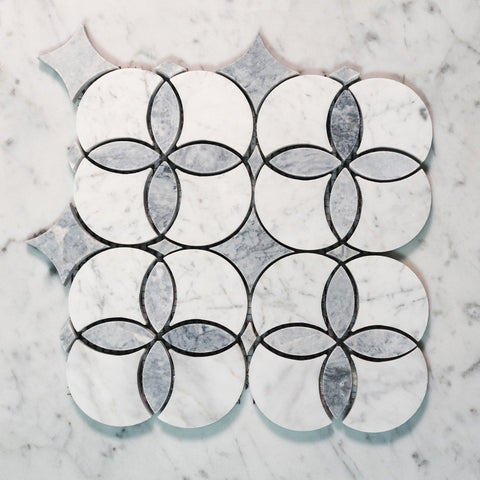 CARRARA + GRIGIO / ANEMONE FLOWER