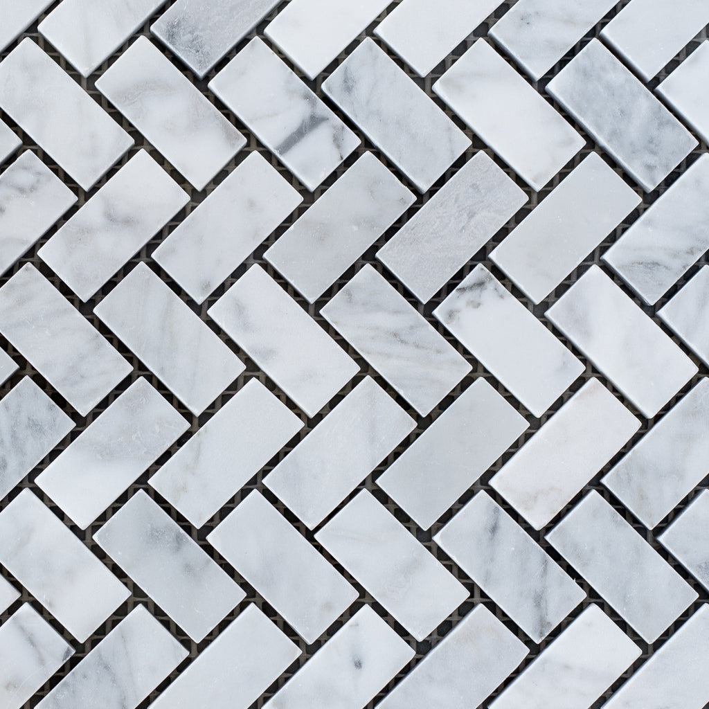 CARRARA / HERRINGBONE SMALL