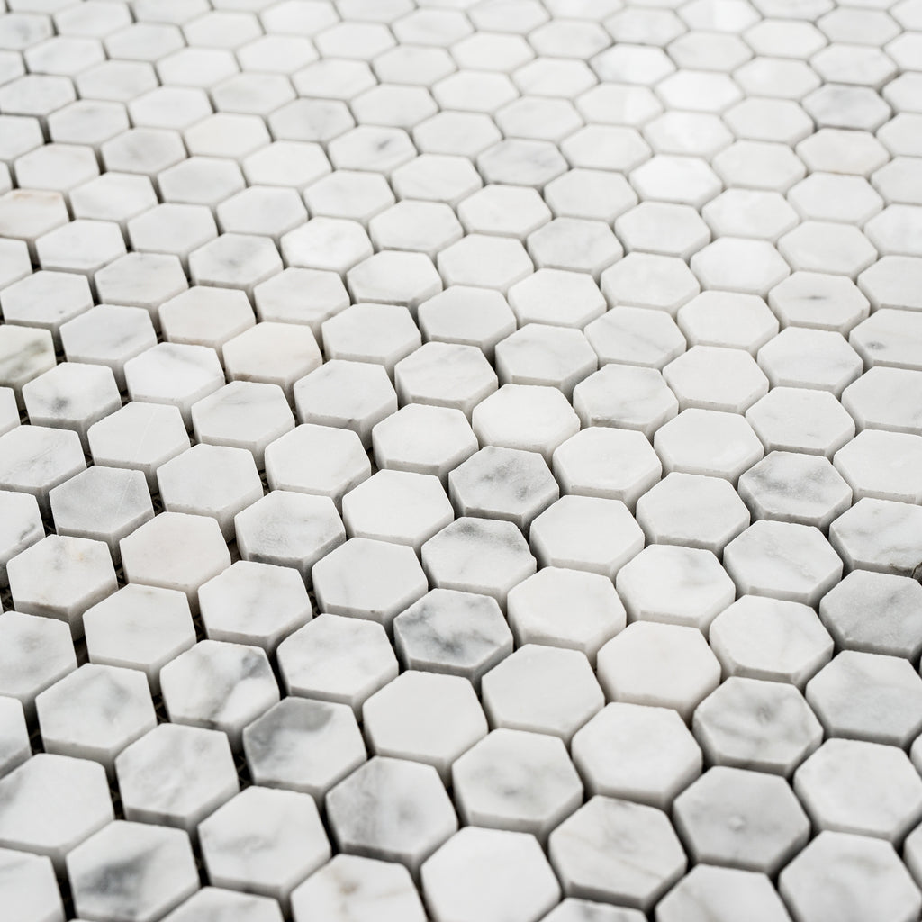 CARRARA / HEXAGON 25MM