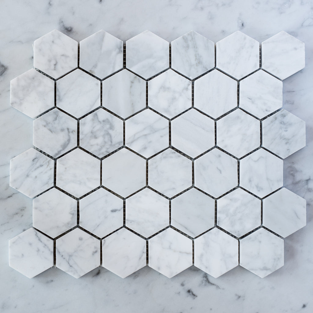 CARRARA / HEXAGON 50MM
