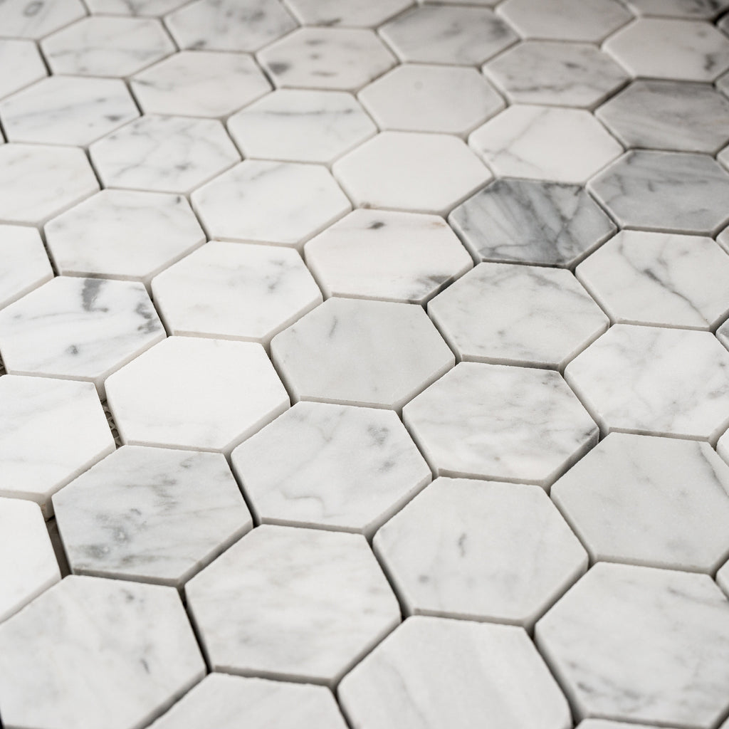 CARRARA / HEXAGON 50MM