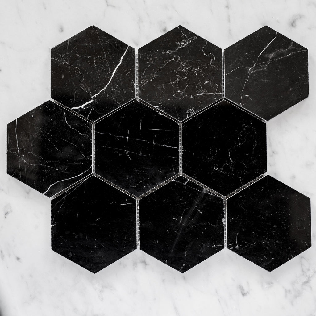 NERO MARQUINA / HEXAGON 110MM