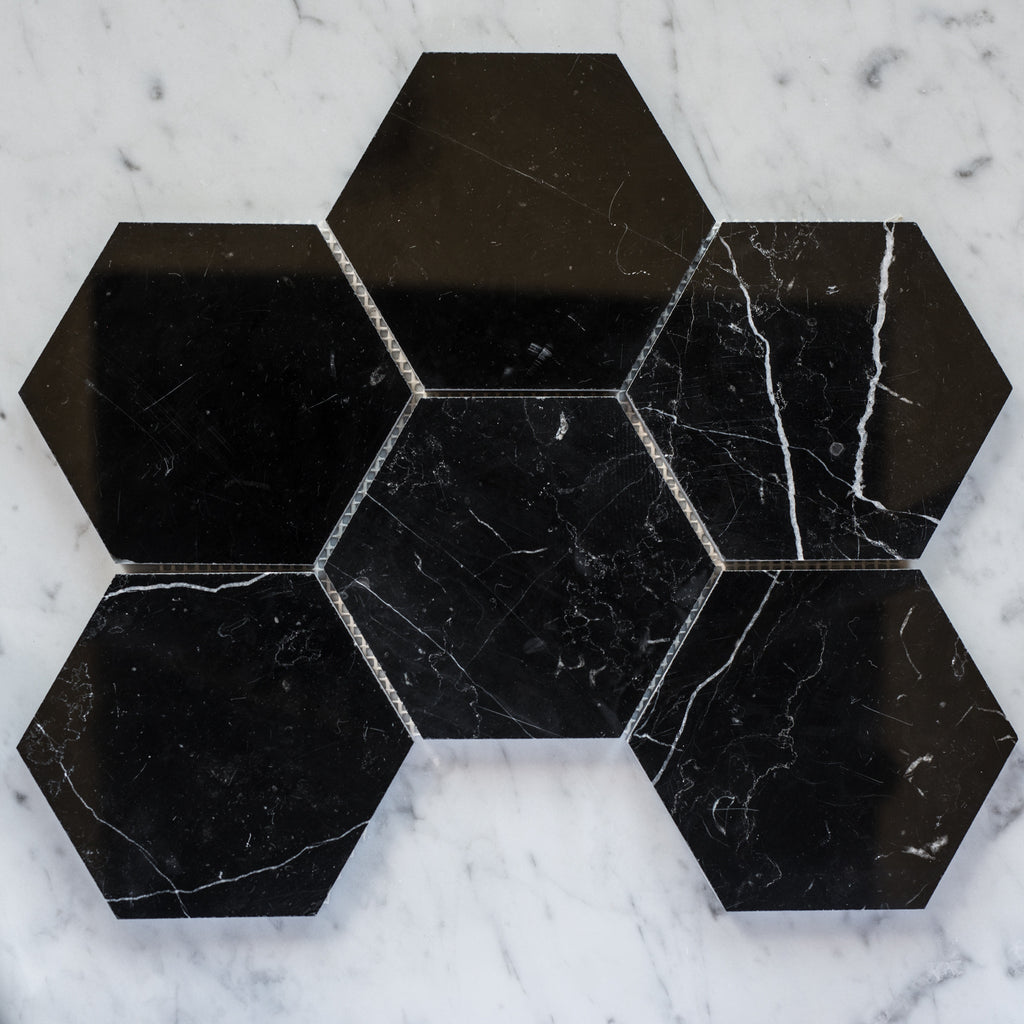 NERO MARQUINA / HEXAGON 144MM