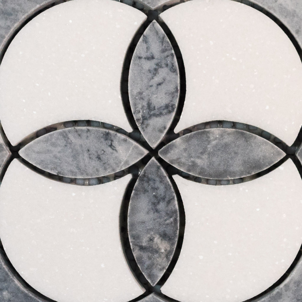 THASSOS + GRIGIO / ANEMONE FLOWER