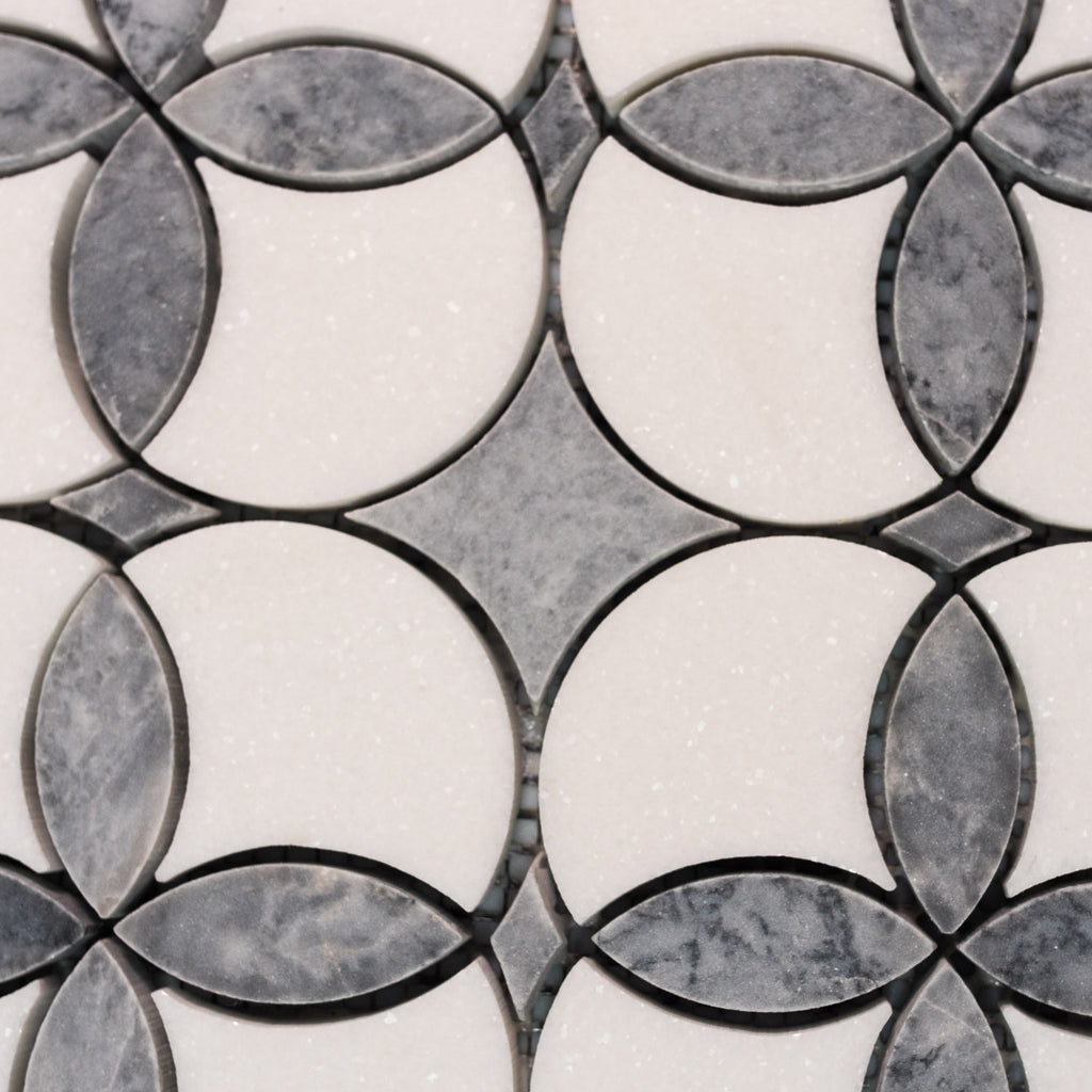 THASSOS + GRIGIO / ANEMONE FLOWER