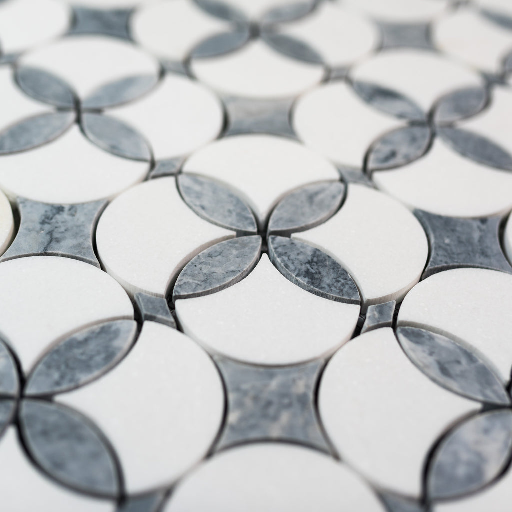 THASSOS + GRIGIO / ANEMONE FLOWER